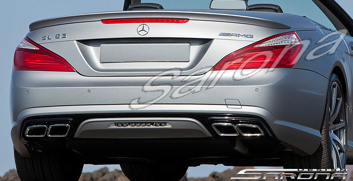 Custom Mercedes SL  Convertible Rear Bumper (2013 - 2016) - $1290.00 (Part #MB-040-RB)